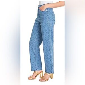 Classic Blue Straight Leg Women's Jeans